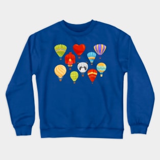 hot air balloon collection Crewneck Sweatshirt